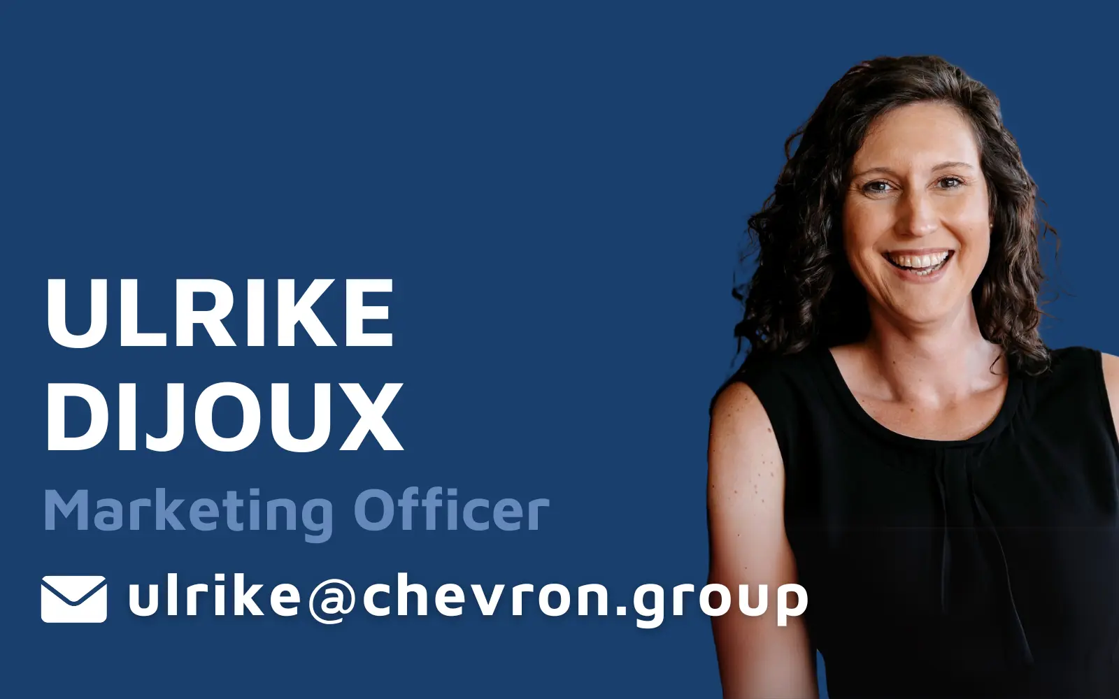 Send an email to Ulrike Dijoux for any Marketing matters