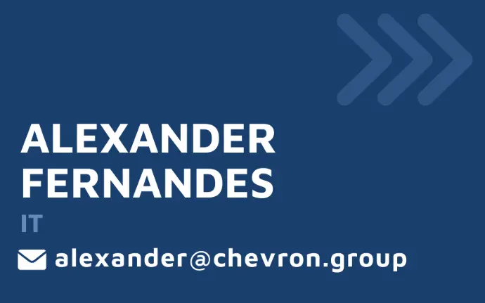 Send an email to Alexander Fernandes for any IT matters