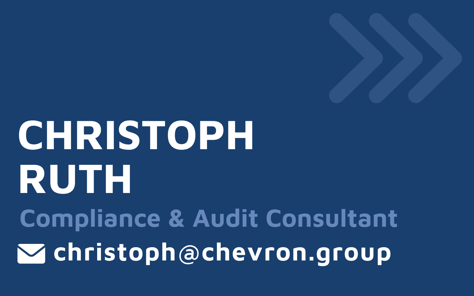 Get in contact with Managed Service Consultant Christoph Ruth